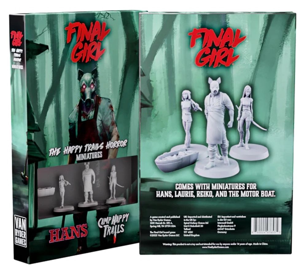 Van Ryder Games Final Girl - Happy Trails Horror Miniature Expansion by Van Ryder Games - ISBN: 0850024976535