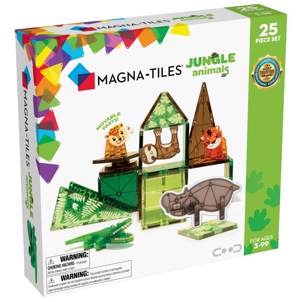 Magna Tiles Jungle Set, 25 Piece, 0850025176033