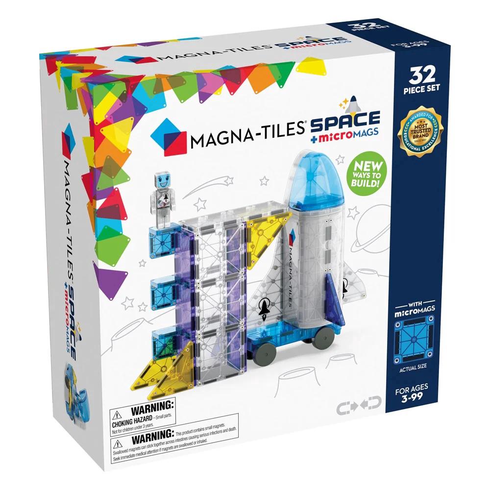 Space + microMAGS Set, 32 Piece, 0850025176347