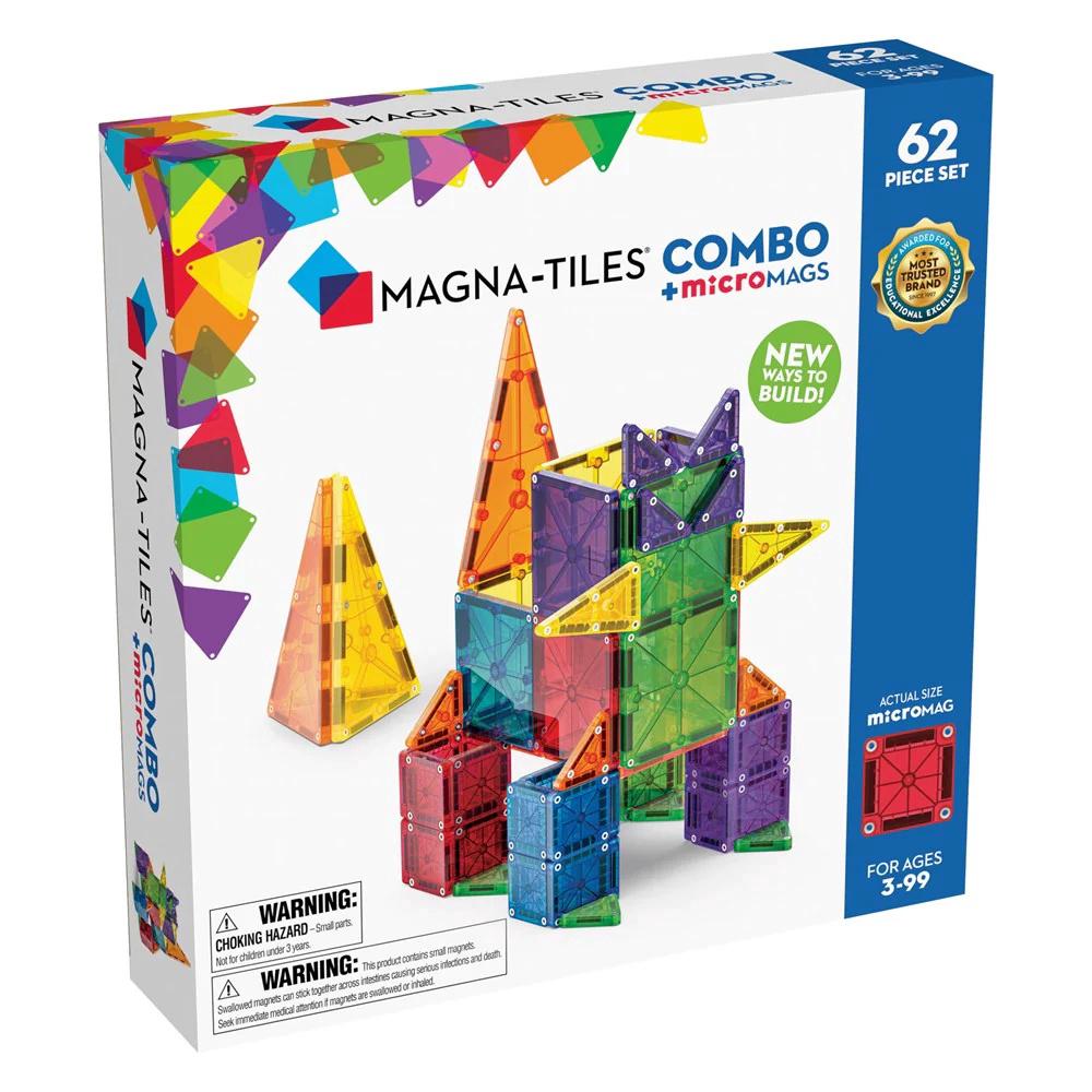 Combo + microMAGS Set, 62 Piece, 0850025176415
