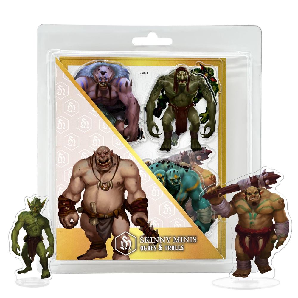 Skinny Minis - Ogres & Trolls, 0850029227519