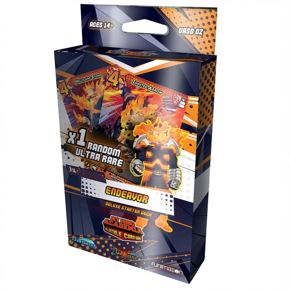 Jasco Games My Hero Academia CCG Endeavor Starter Pack, 0850034738048