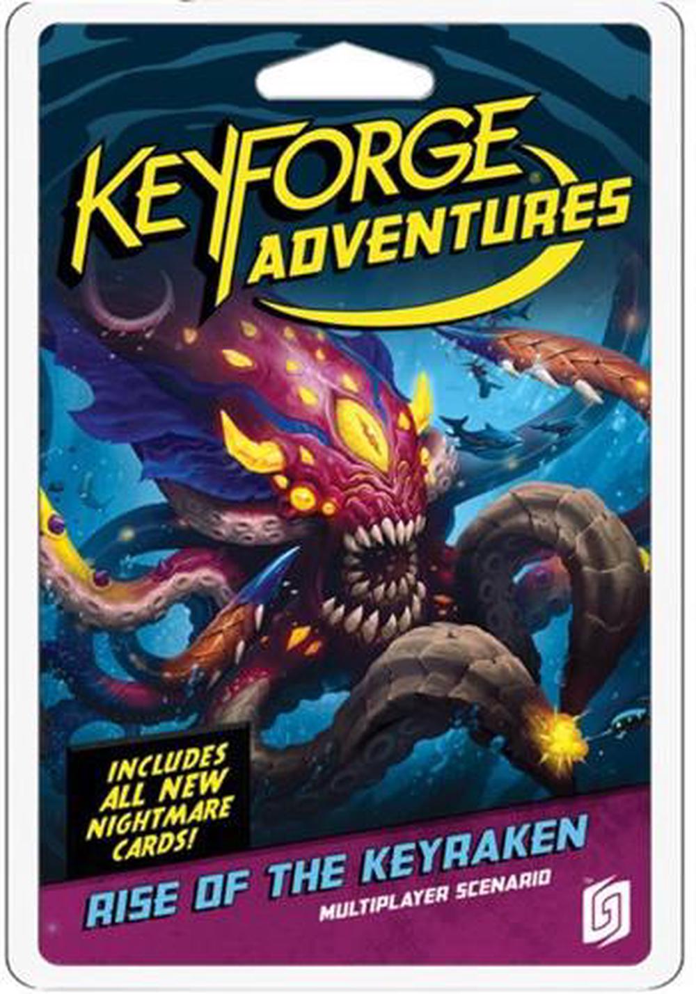 Fantasy Flight Games Keyforge Adventures Rise of The Keyraken, 0850039408014