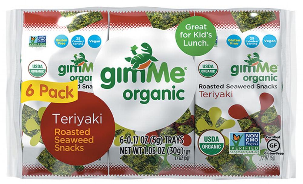 Roasted Seaweed Snacks, 6 Pack (Teriyaki) - 5g, 0851093004181