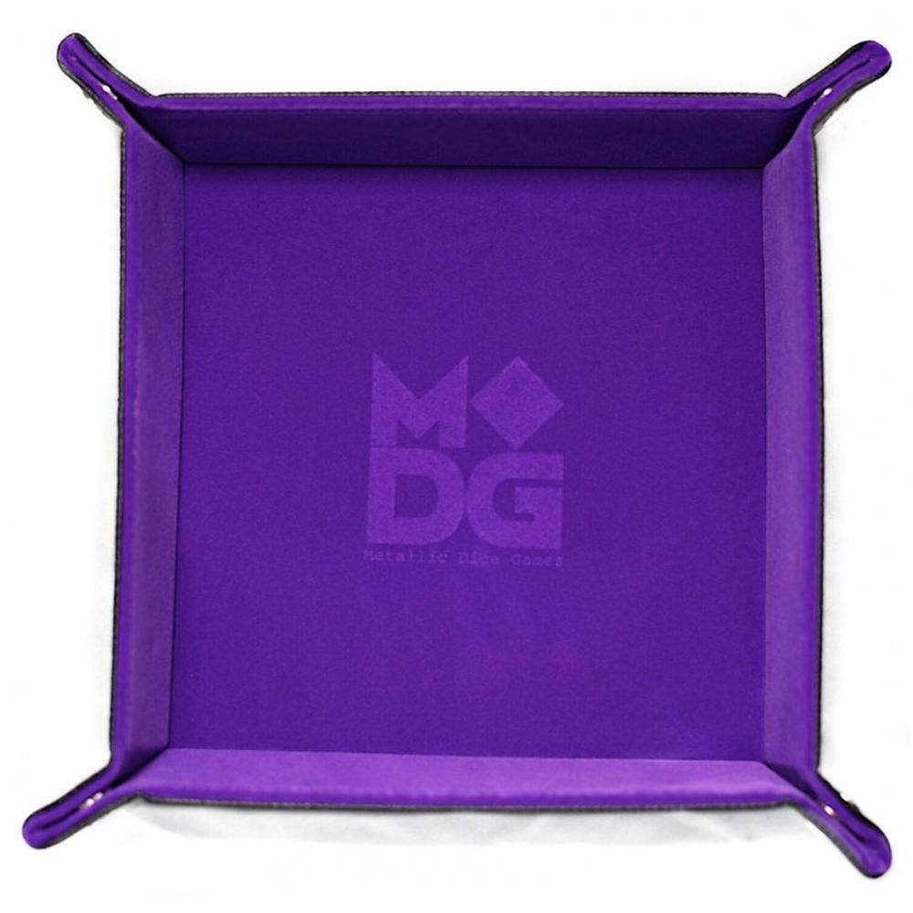 Velvet Folding Dice Tray (Purple), 0852678889209