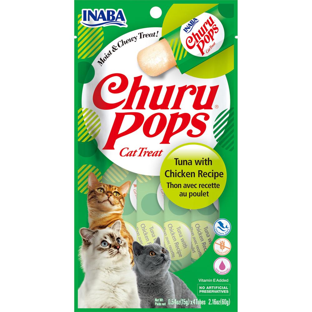 Cat Churu Pops Tuna with Chicken, 6 Pack - 60g, 0854871008395
