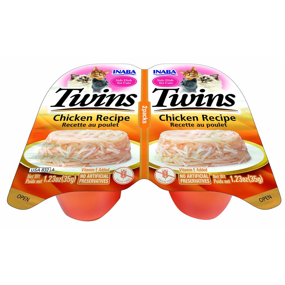 Inaba Cat Twins Tuna & Chicken, 6 Pack - 70g, 0854871008746