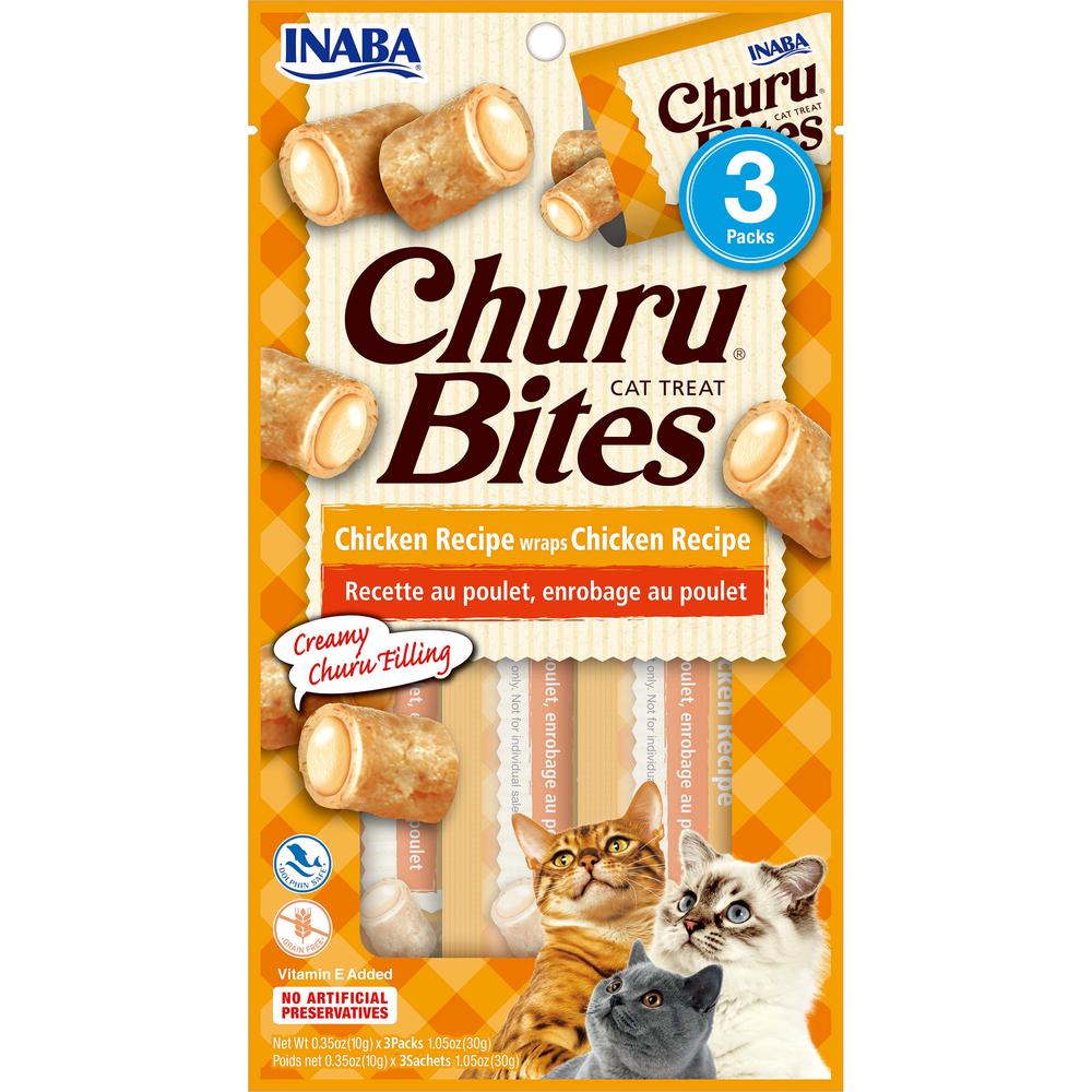 Cat Churu Bites Chicken Wraps, 6 Pack - 30g, 0854871008951