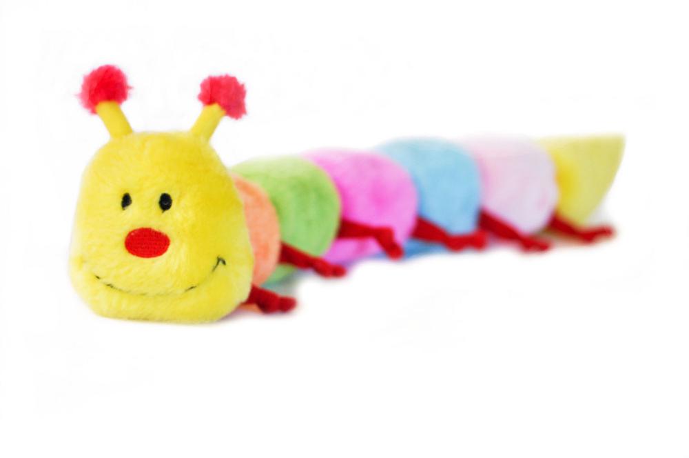 Zippy Paws Zippy Caterpillar with Squeakers, 0855736003333