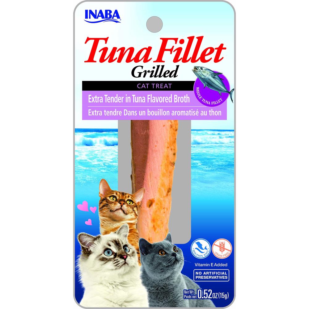 Cat Grld Tuna Flt Ex Ten Tuna Broth, 6 Pack - 15g, 0855958006518