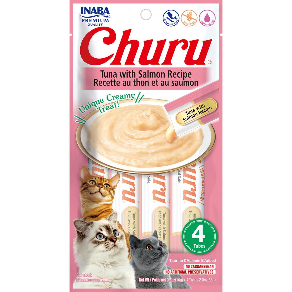 Cat Churu Puree Tuna with Salmon, 6 Pack - 56g, 0855958006662