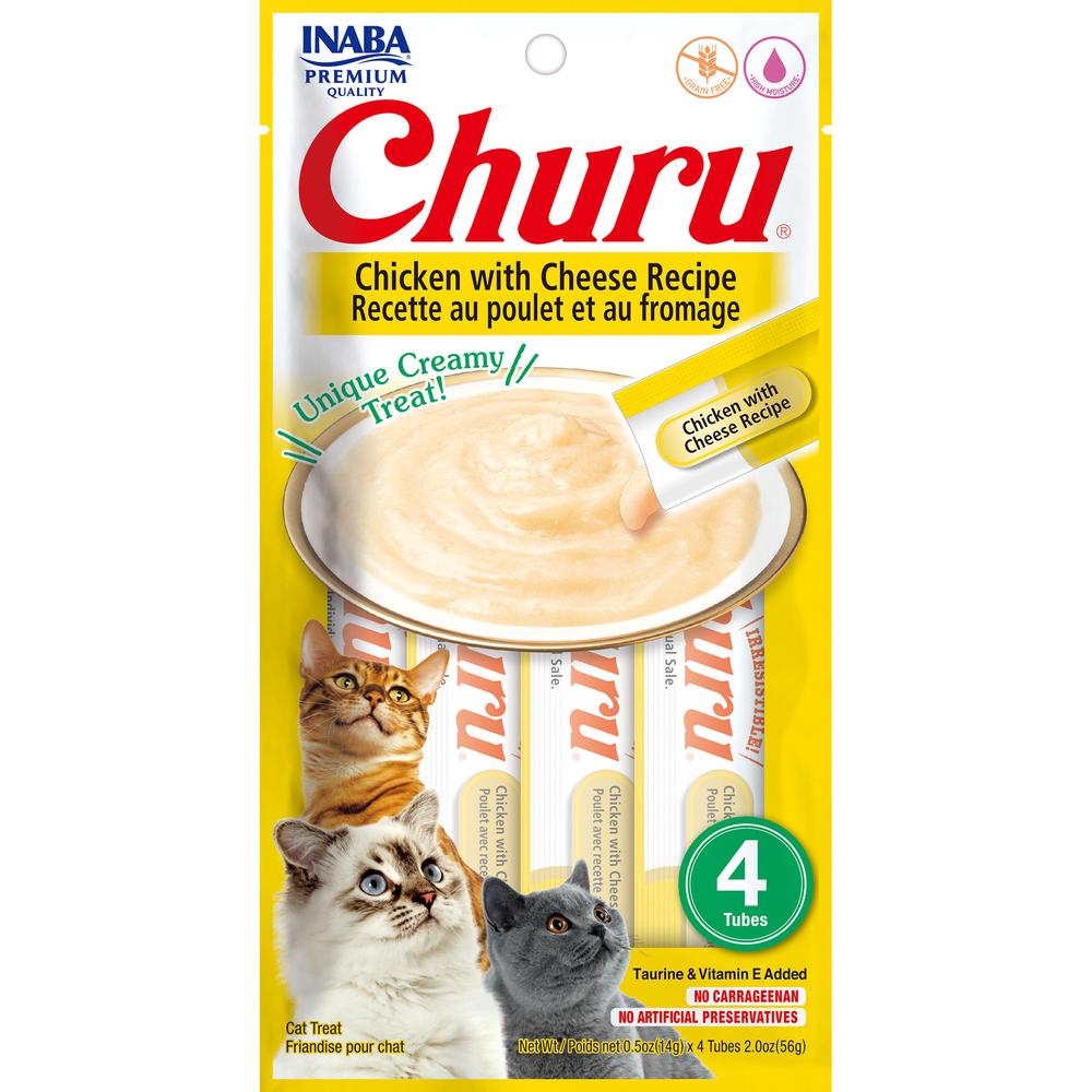 Cat Churu Puree Chicken with Cheese, 6 Pack - 56g, 0855958006679