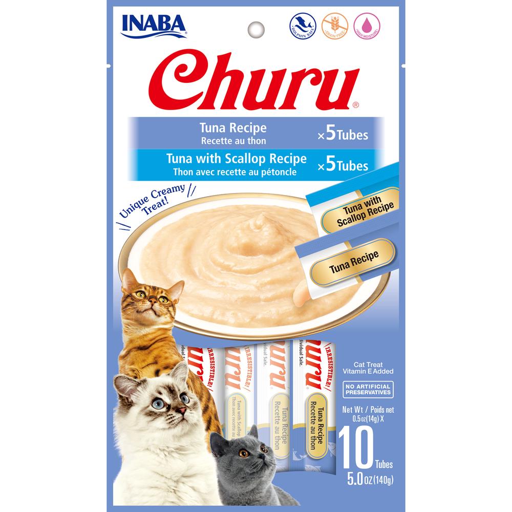 Cat Churu Puree Tuna Varieties, 10 Pack, 0857276007161