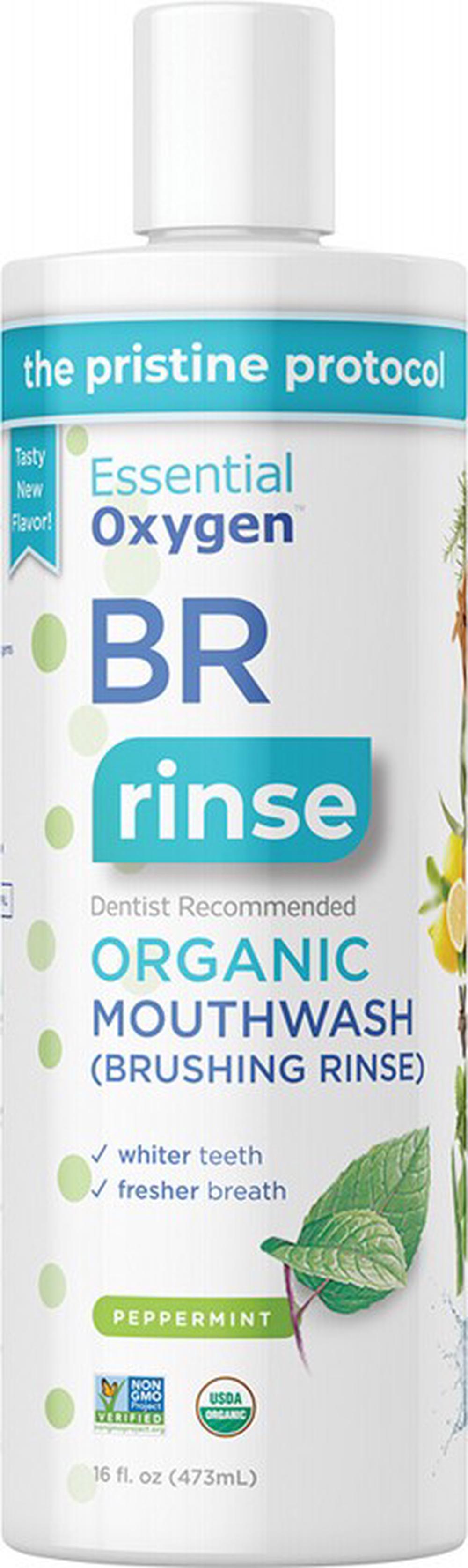 Toothpaste/Mouthwash Brushing Rinse (Peppermint) - 473mL, 0857584005002