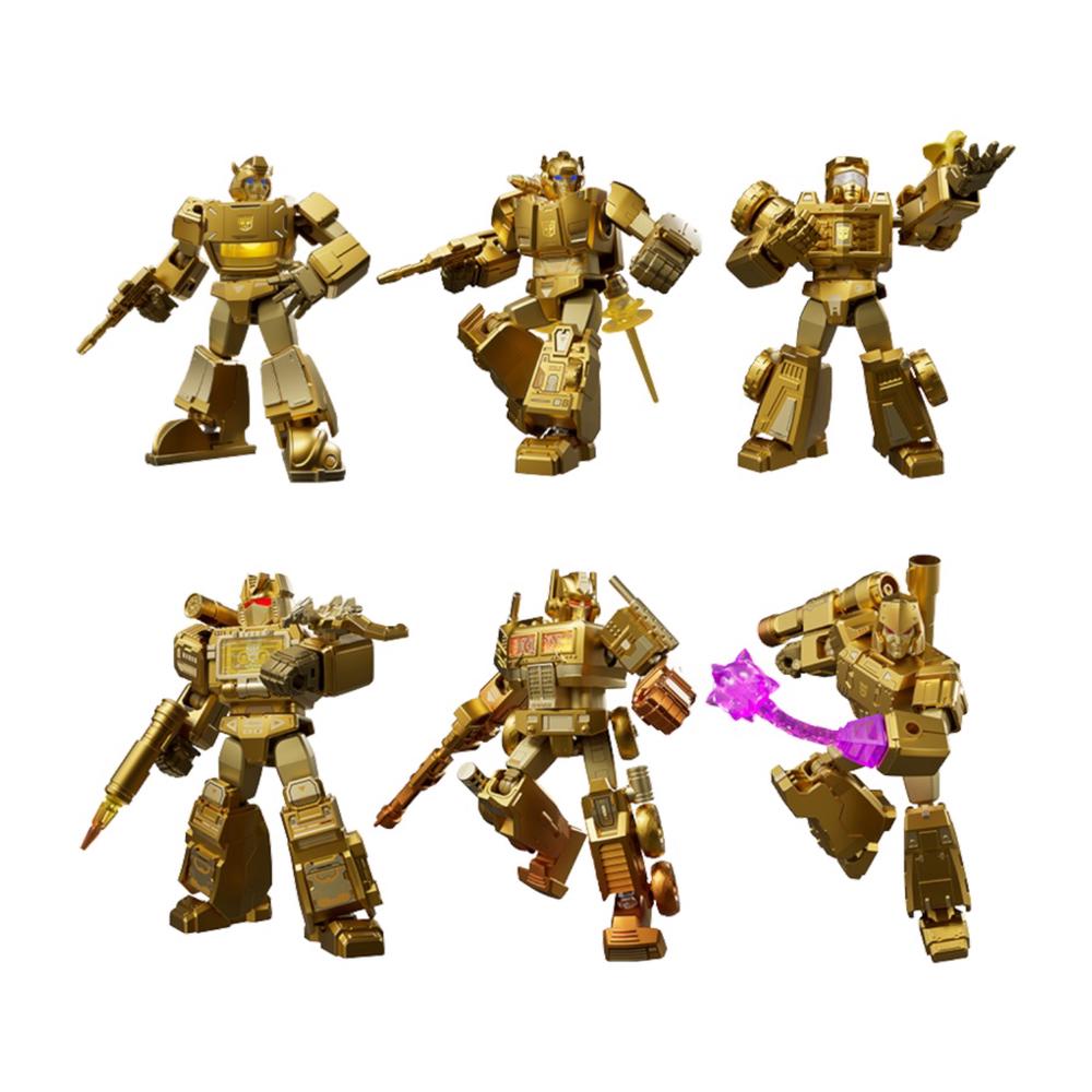 Blokees Transformers - XV02 Golden Lagoon Guardian Limited Model Kit, 0858050008909