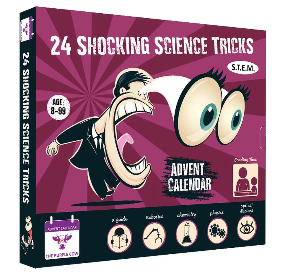 The Purple Cow Advent Calendar Shocking Science Experiments Buy