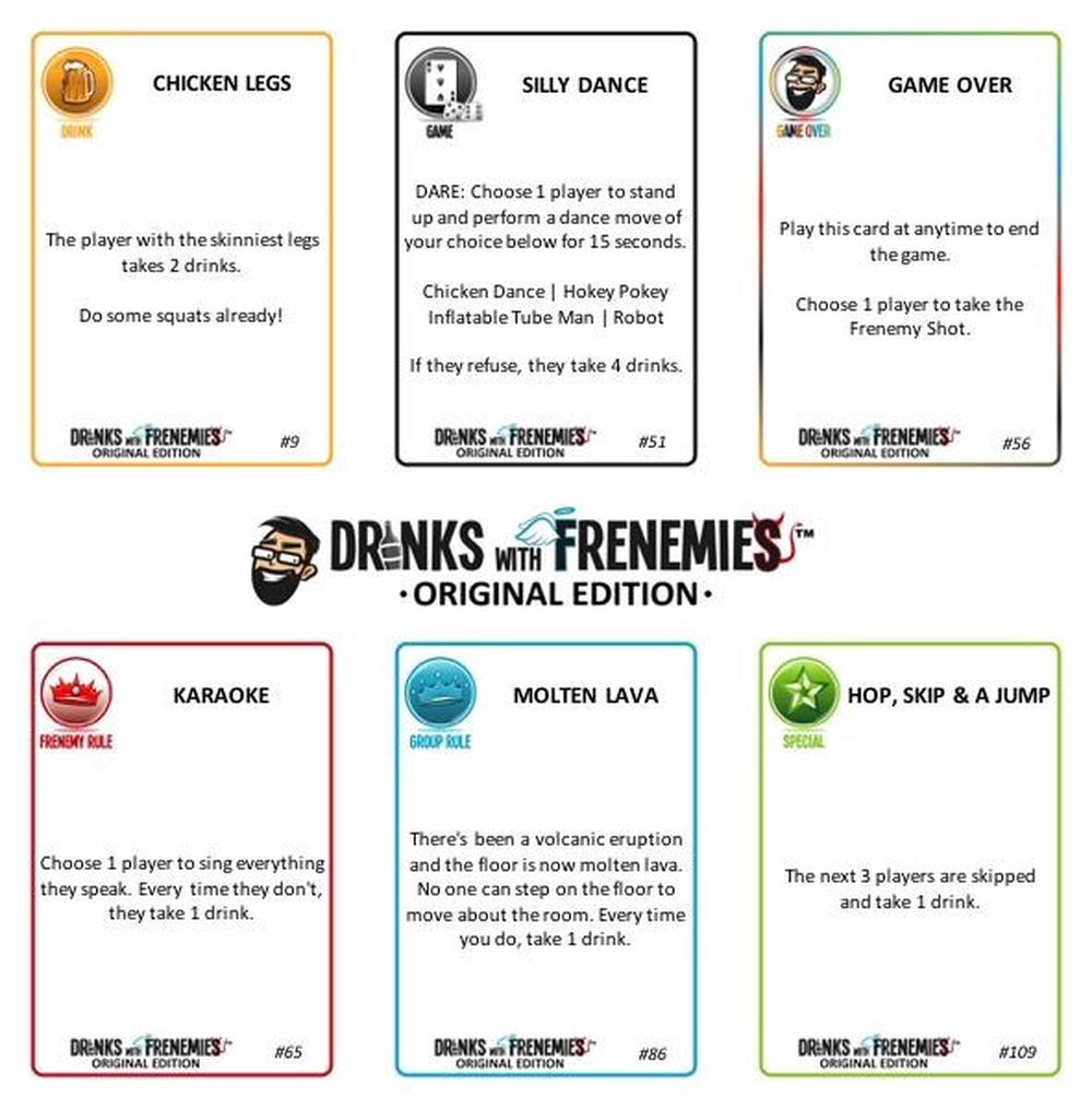 E Games Drink With Frenemies Original Edition, 0860148000900