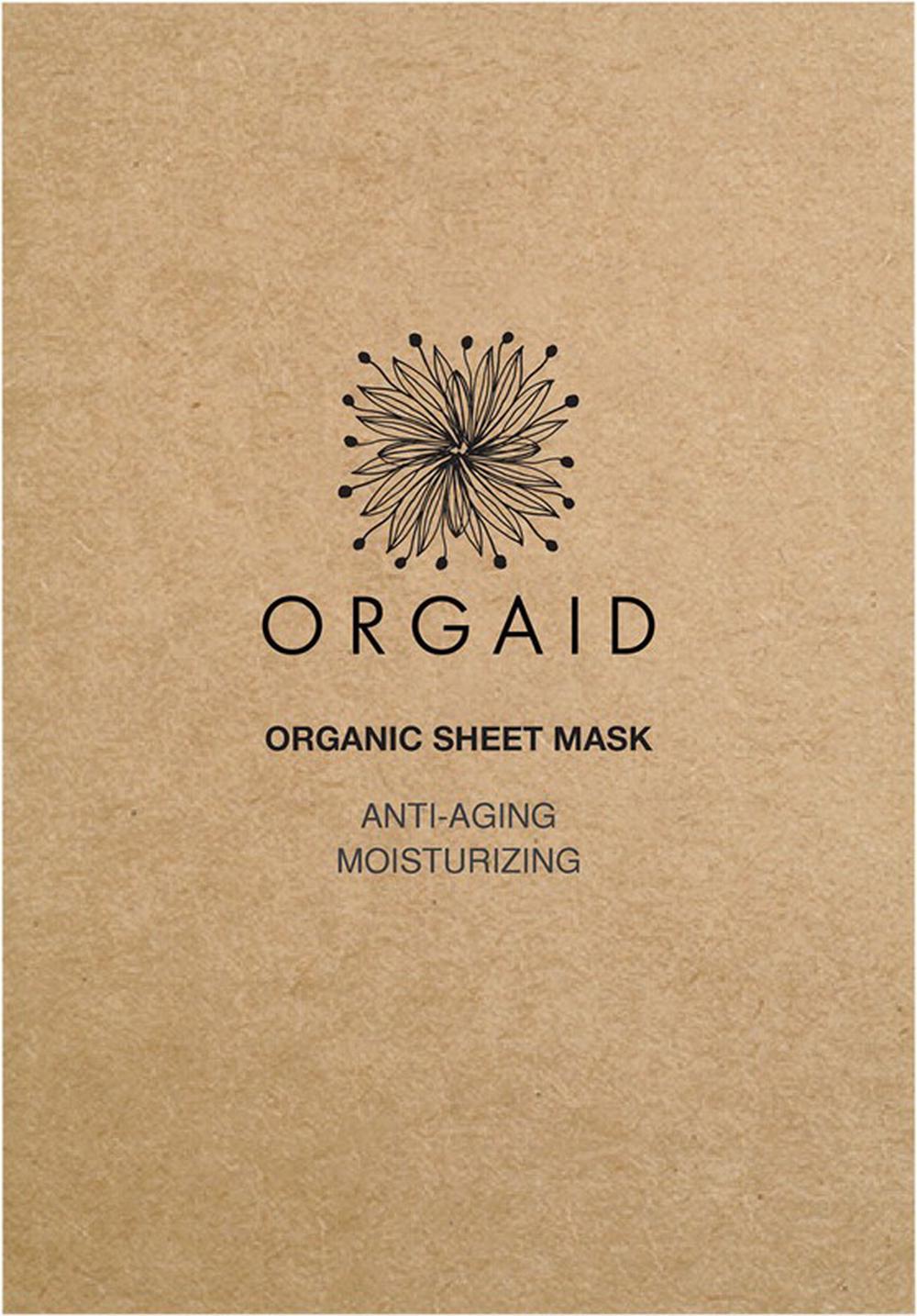 Anti-Aging & Moisturizing Organic Sheet Mask - 24mL, 0860451000208