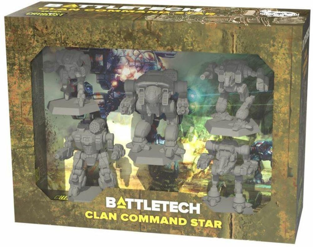 Catalyst Game Labs Battletech Clan Command Star Miniatures by Catalyst Game Labs - ISBN: 0861603000350