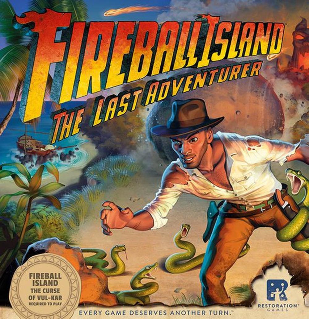 Restoration Games Fireball Island: The Curse of Vul-Kar - The Last Adventurer Expansion, 0867825000383