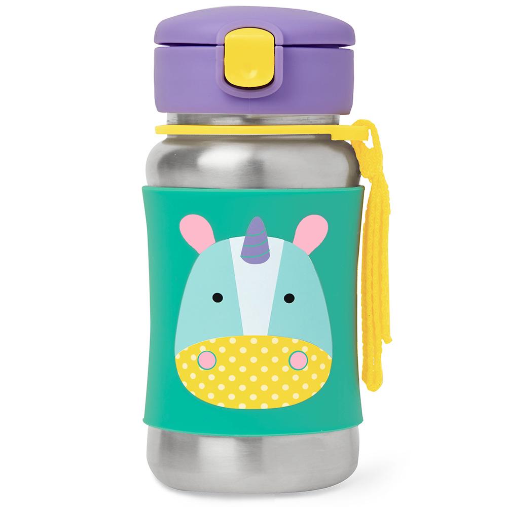 Skip Hop Zoo Stainless Steel Bottle (Unicorn) 350mL Buy online at