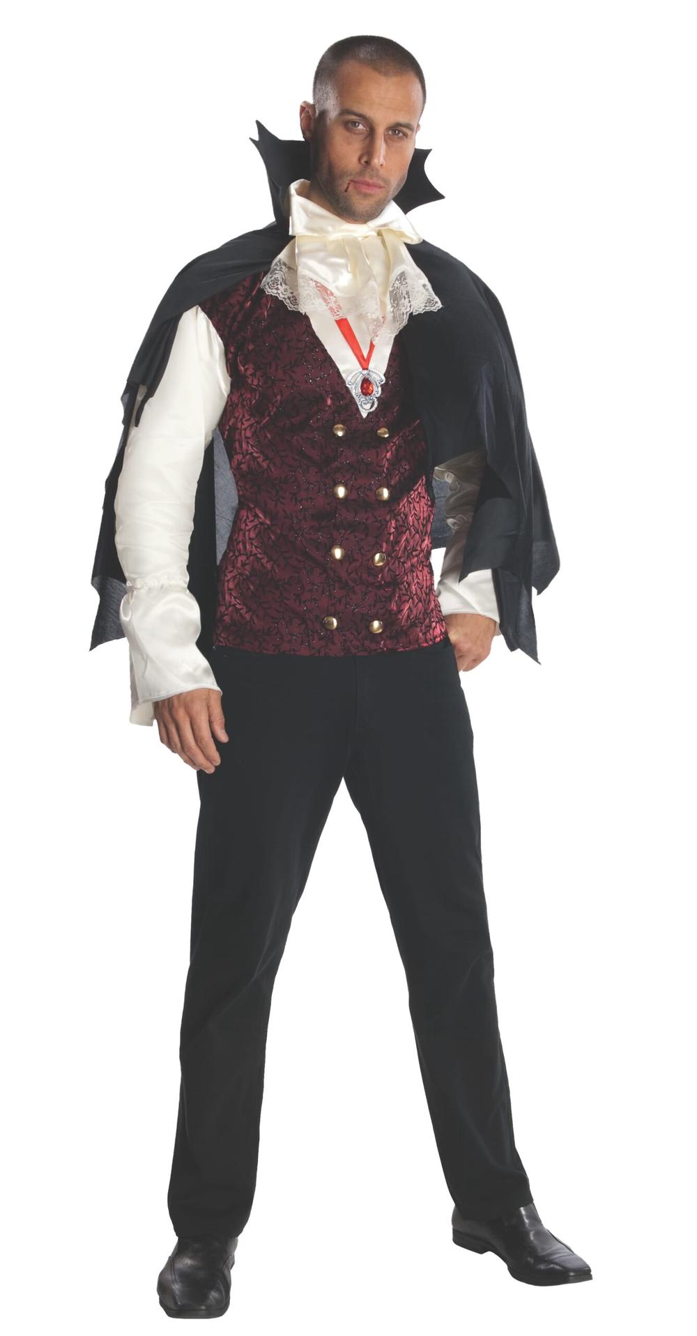 Vampire Deluxe Costume, Adult - XL, 0883028057788