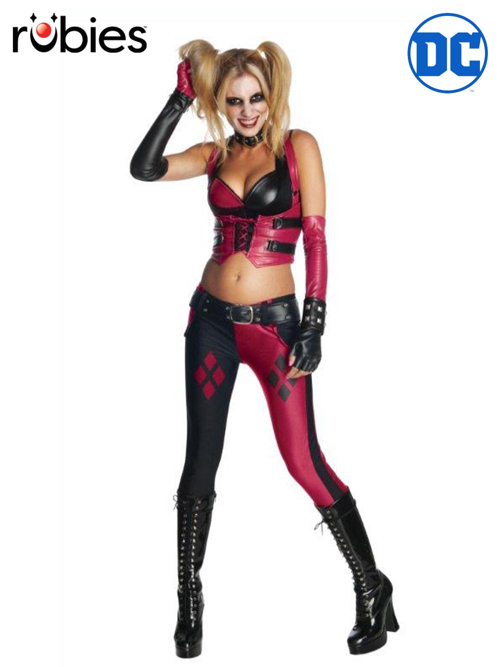 Harley Quinn Deluxe Costume, 0883028058655