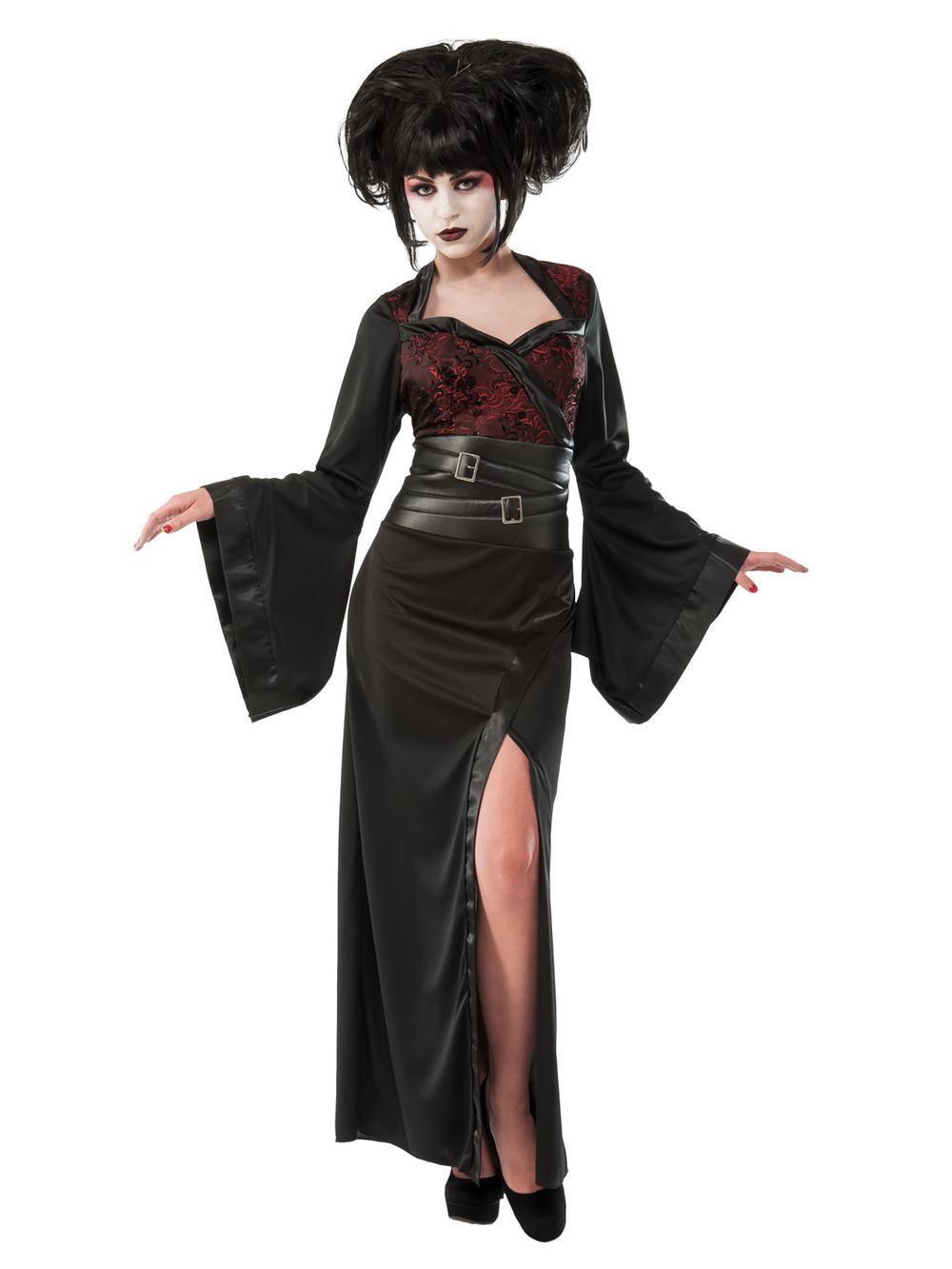 Gothic Geisha Adult Costume, 0883028075089