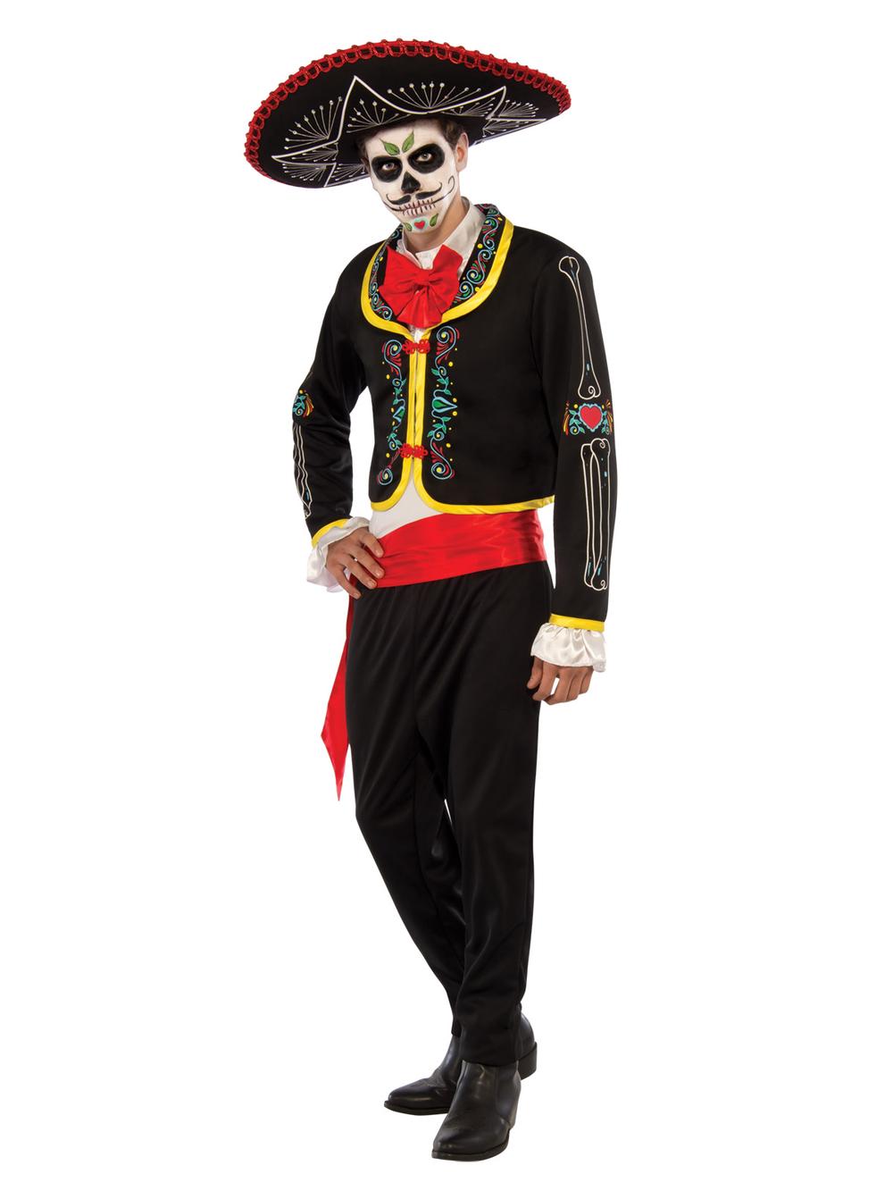 Rubies Day Of The Dead Senor Costume - Standard Size, 0883028080038