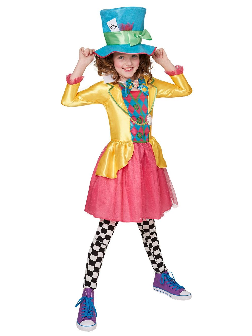 Rubies Mad Hatter Girls Deluxe Child Costume - XL by Rubies - ISBN: 0883028140084
