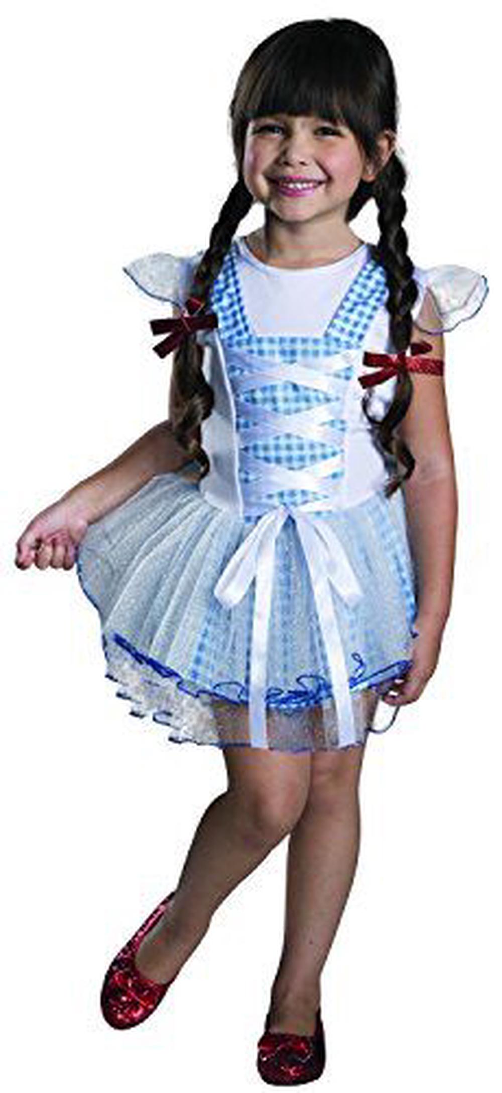 Rubies Wizard of Oz 75th Anniversary Dorothy Tutu Dress Costume, Child ...