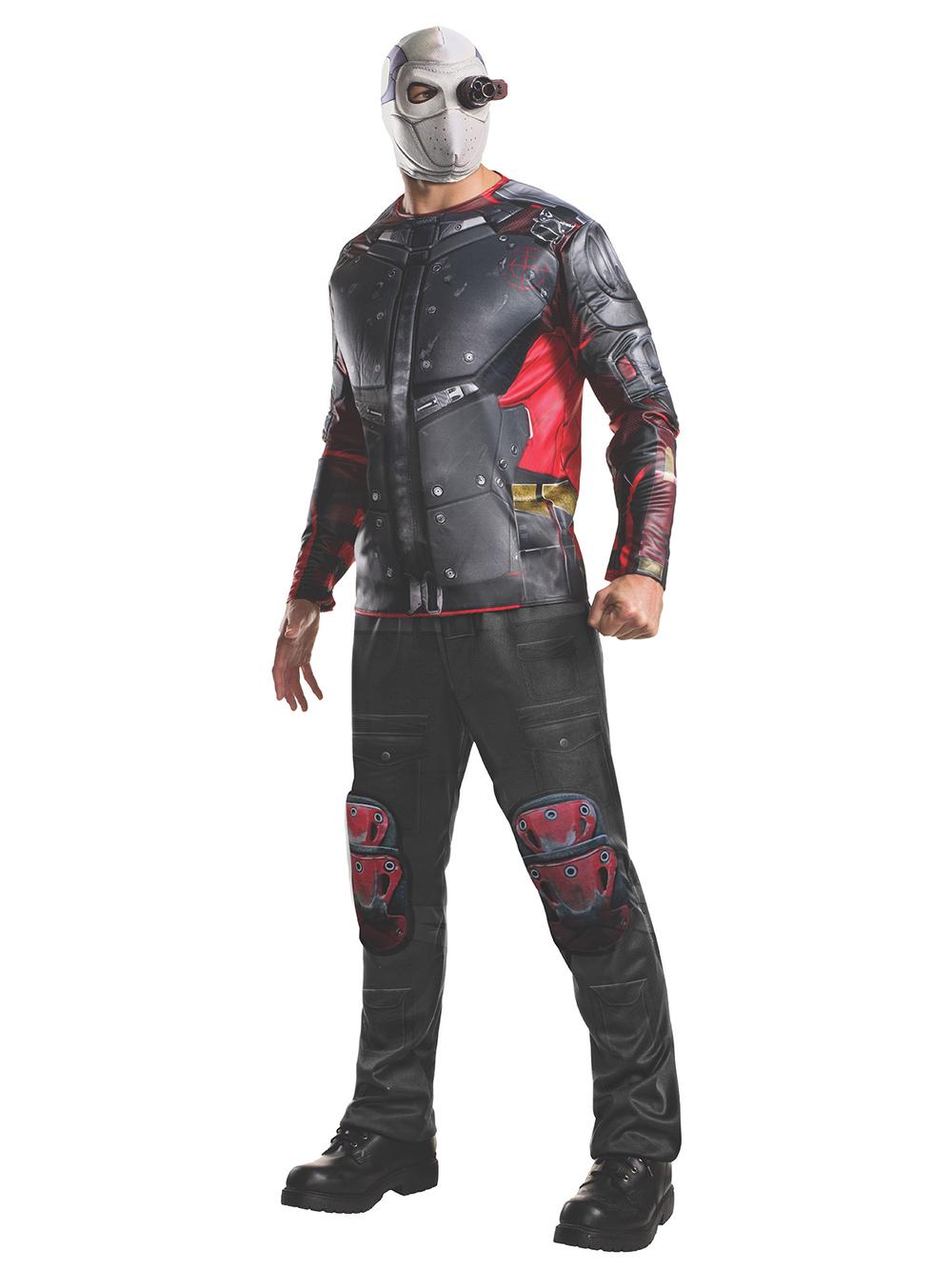 Rubies Deadshot Deluxe Adult Costume - Standard Size, 0883028153398
