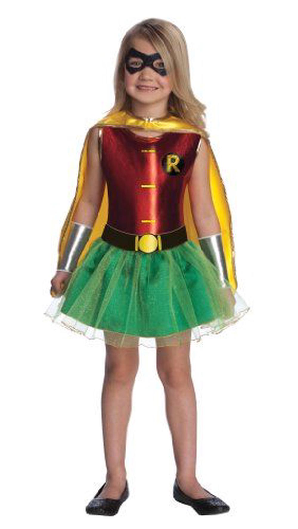 Justice League Child's Robin Tutu Dress - Toddler, 0883028162833