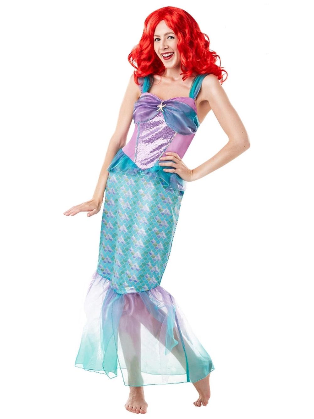 Rubies Ariel Deluxe Adult Costume - Small, 0883028218233