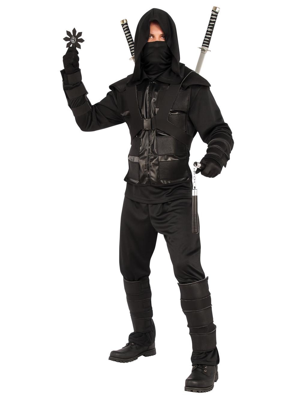 Dark Ninja Adult Costume - XL, 0883028230907