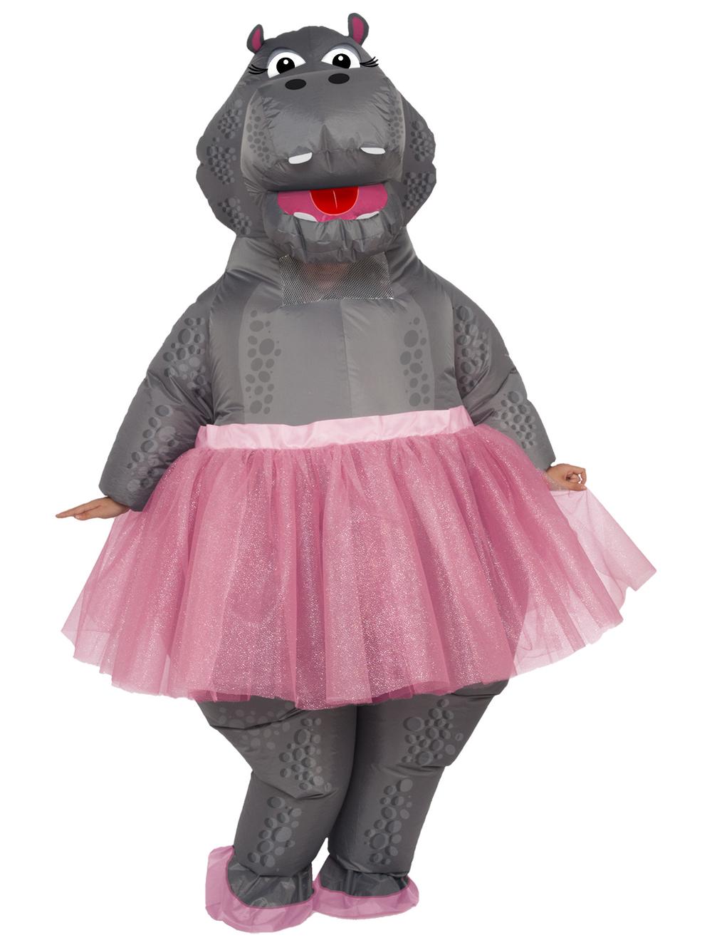 Rubies Hippo Inflatable Adult Costume - Standard Size, 0883028232420
