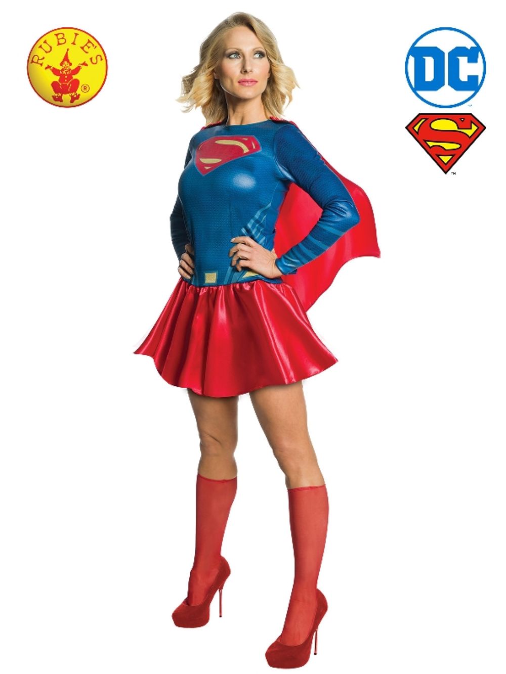 Rubies Supergirl Women's Superhero Fancy Dress Costume main image 1
