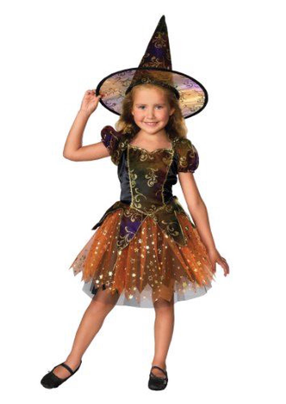 Rubies Let's Pretend Child's Elegant Witch Costume, Small, 0883028268450
