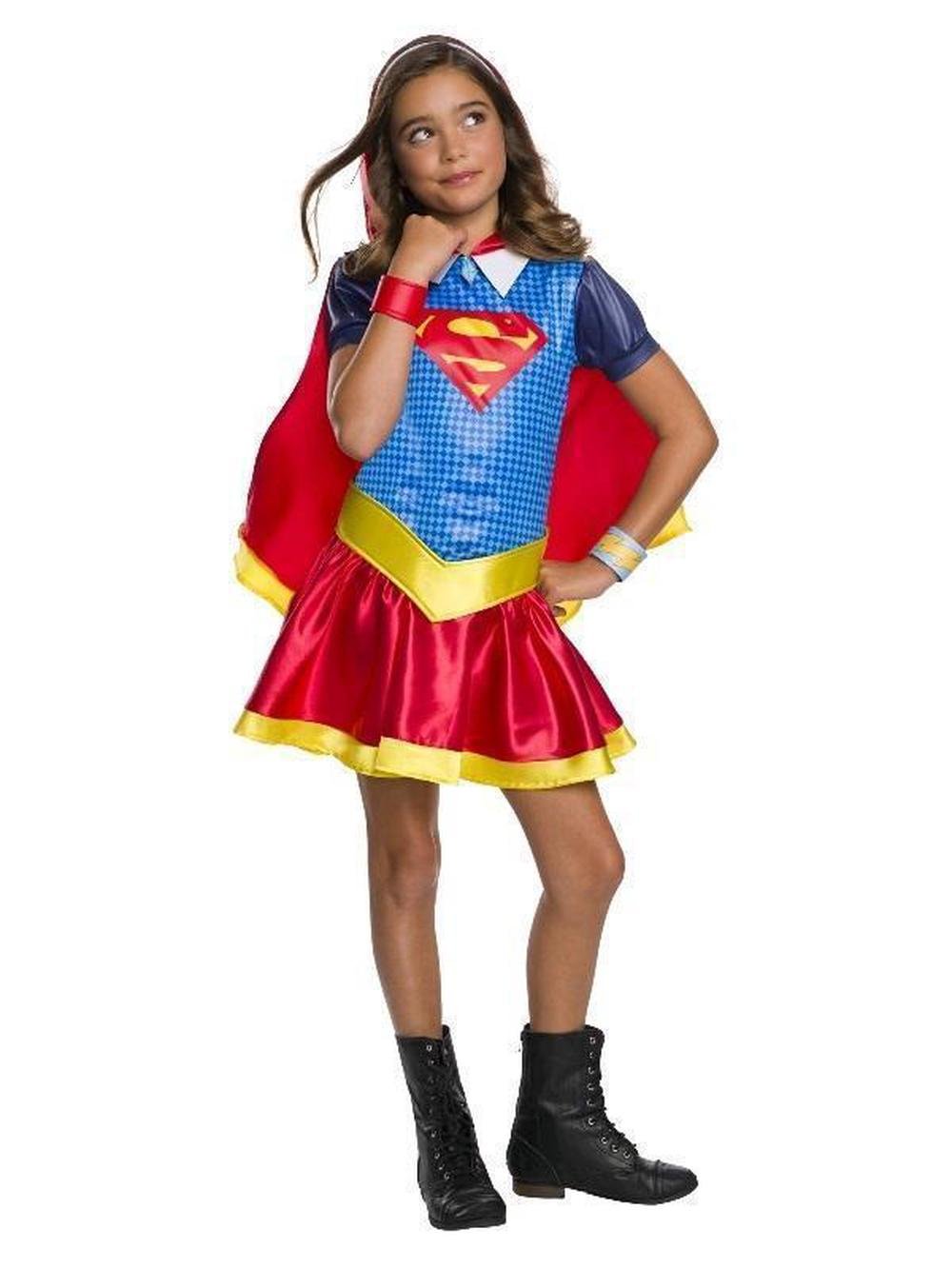 Rubies DC Super Hero Girls: Supergirl Hoodie Child Costume - Large ...