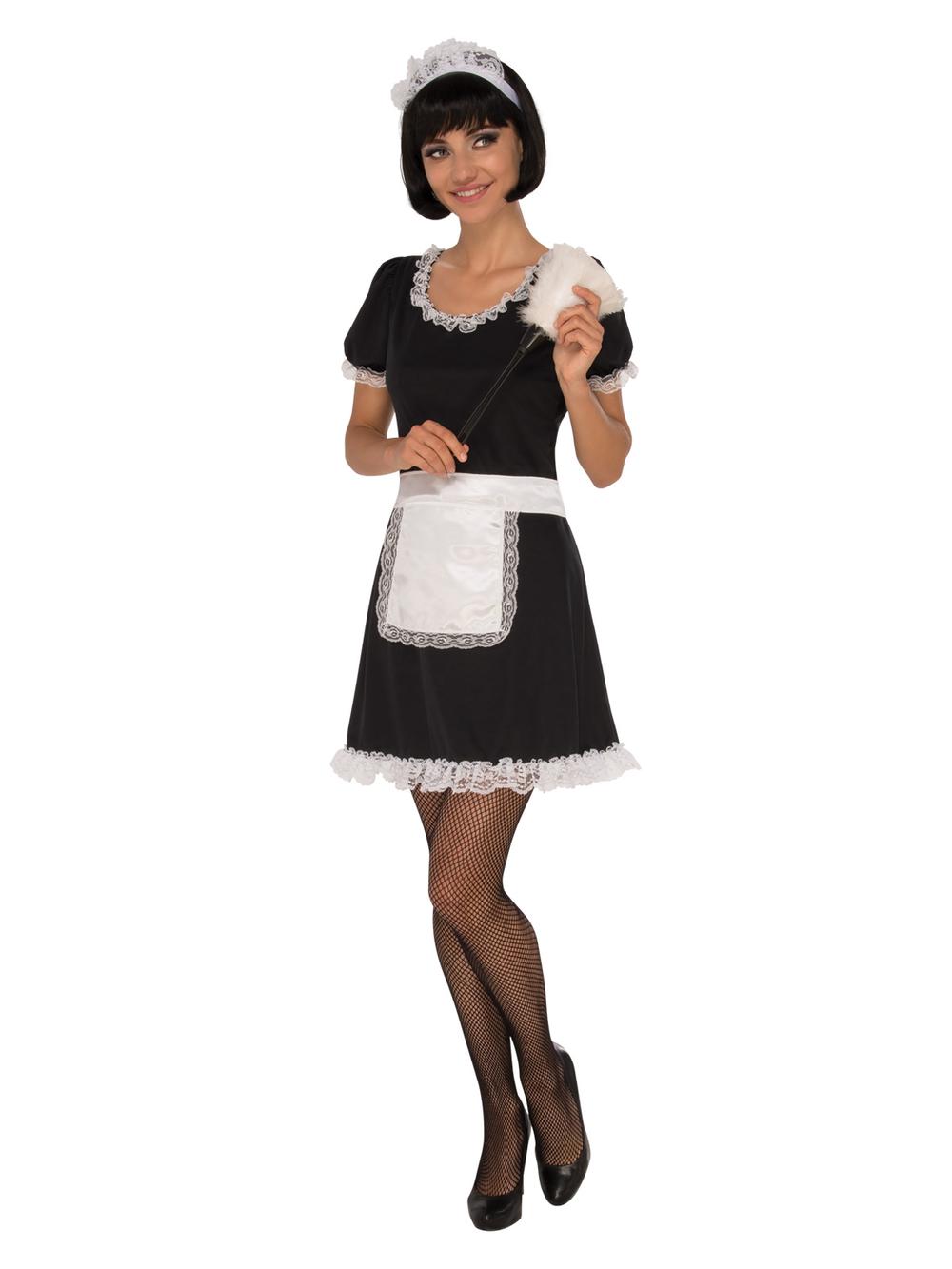 Saucy Maid Adult Costume, 0883028306329