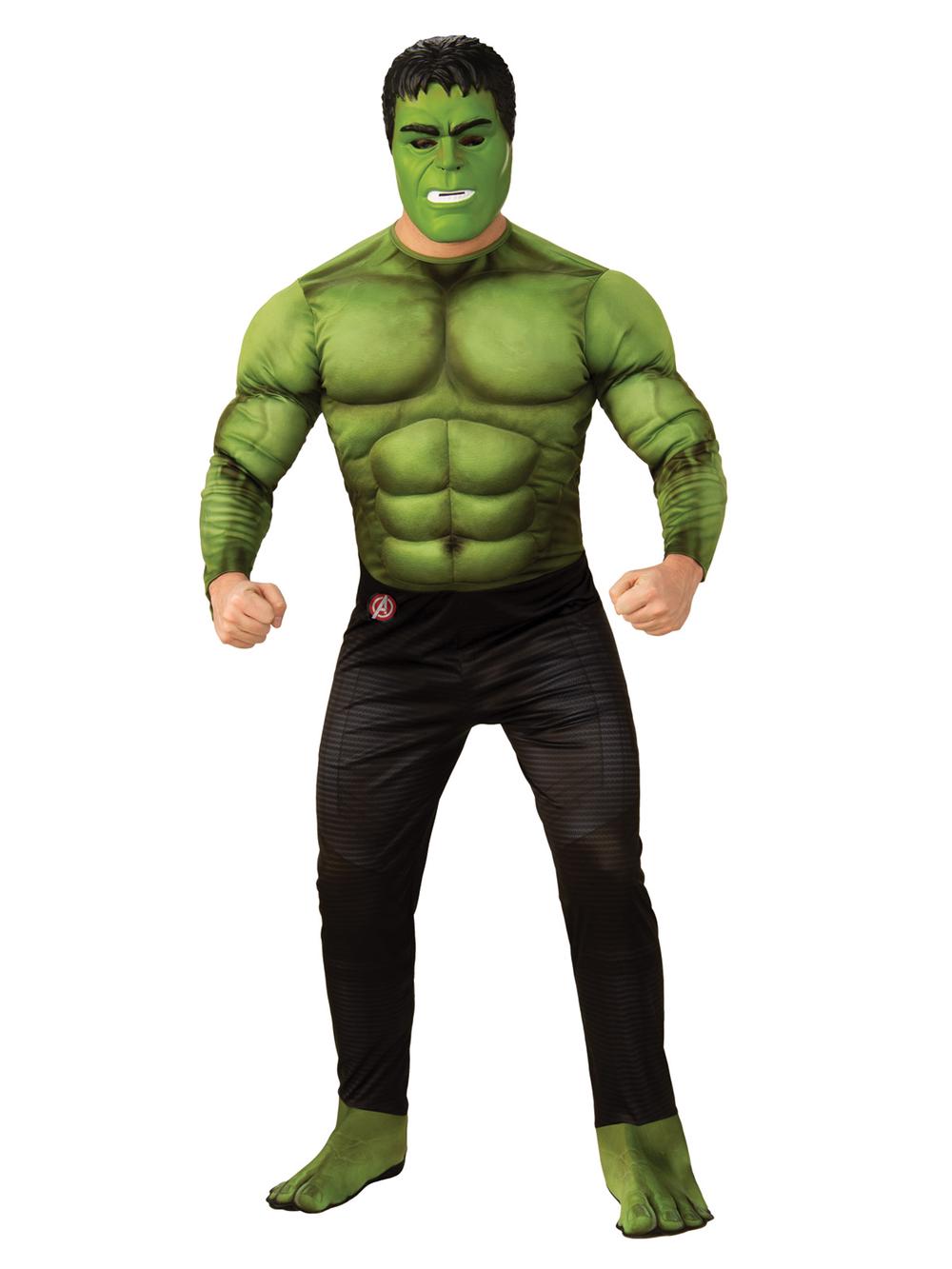 Avengers End Game: Hulk Deluxe Adult Costume, 0883028341139