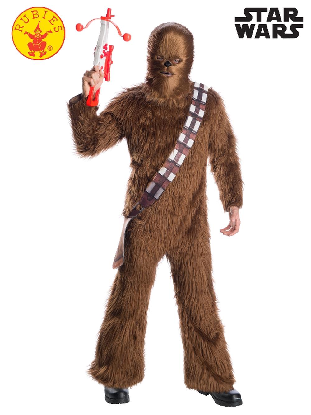 Chewbacca Deluxe Adult Costume - Mens-XL, 0883028371730