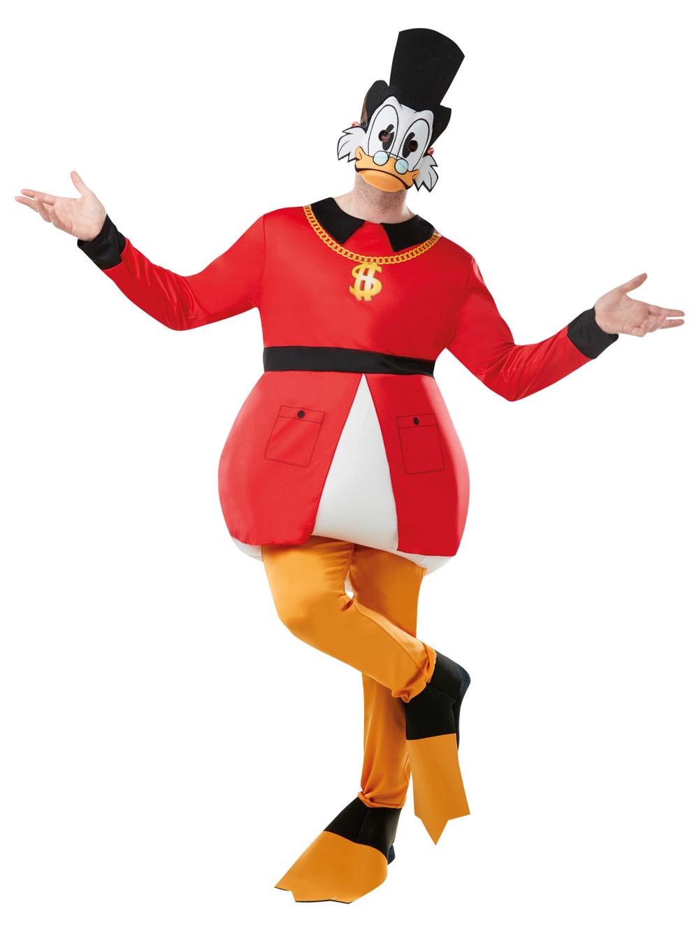 Scrooge McDuck Deluxe Adult Costume, 0883028374700