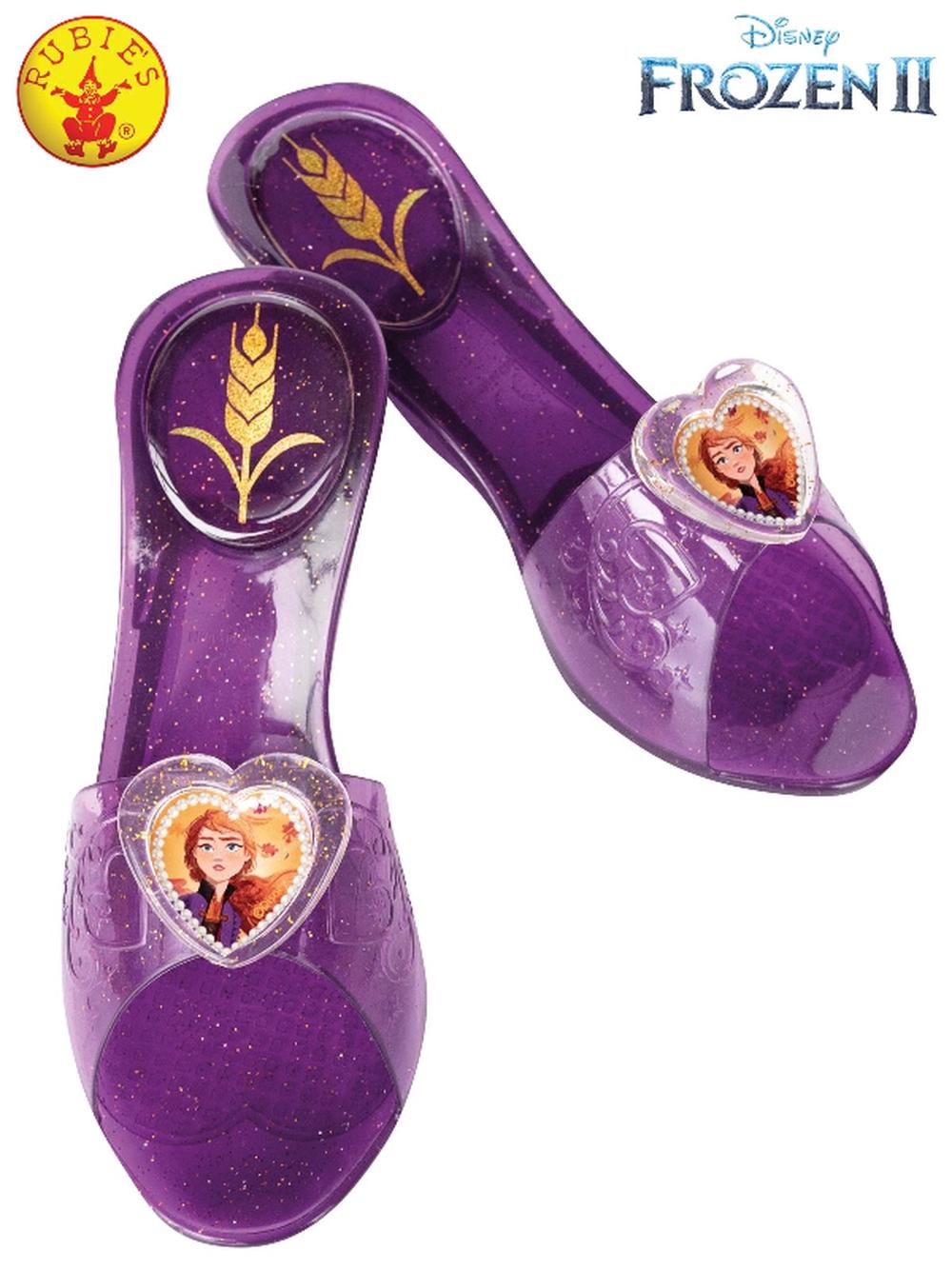Rubies Anna Frozen 2 Jelly Shoes - Child Size, 0883028395521