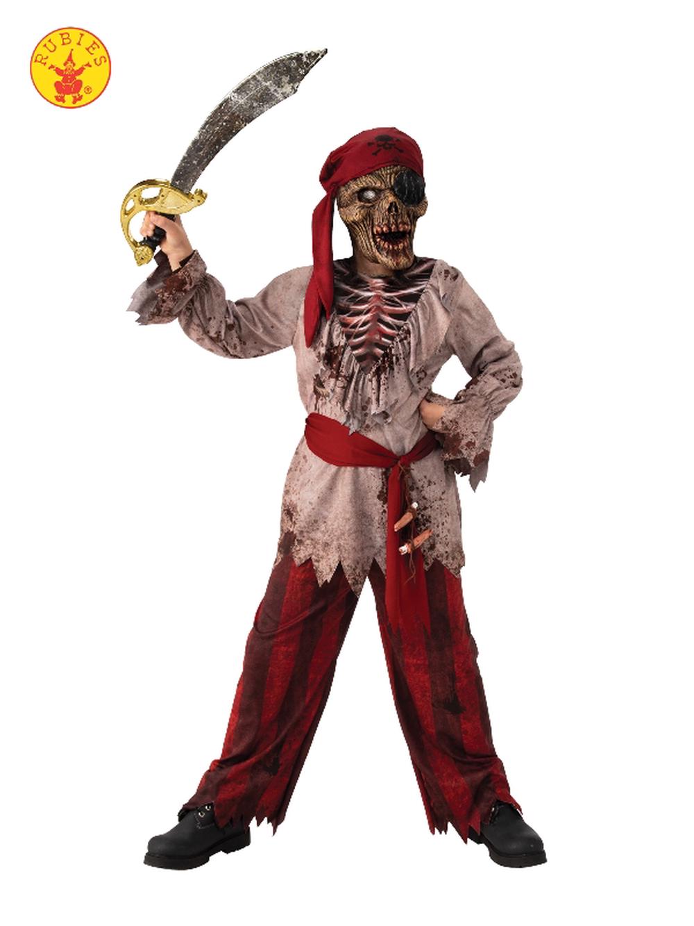 Skeleton Pirate Costume, 0883028410347