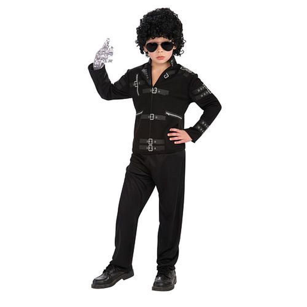 Michael Jackson Deluxe Bad Buckle Jacket Child Halloween Costume