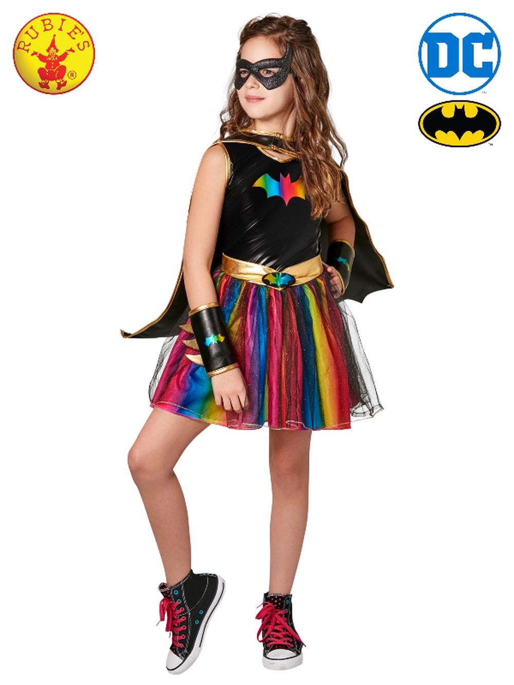 Batgirl Deluxe Rainbow Tutu Costume, 0883028457632