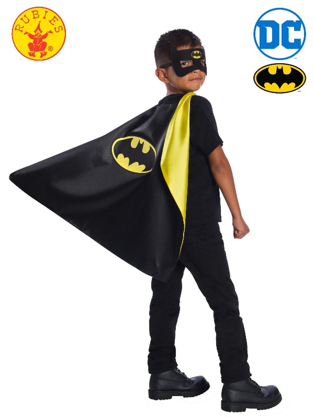 Rubies DC Comics Boys Cape Set - Batman - Child, 0883028463053