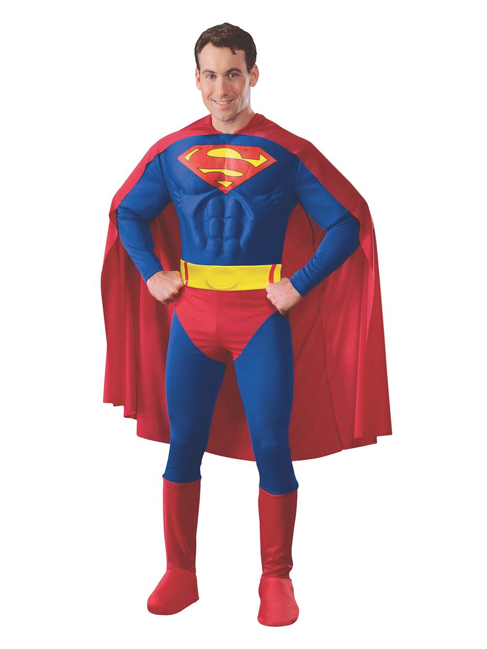 Rubies Superman Muscle Chest Adult Costume - Small, 0883028801657