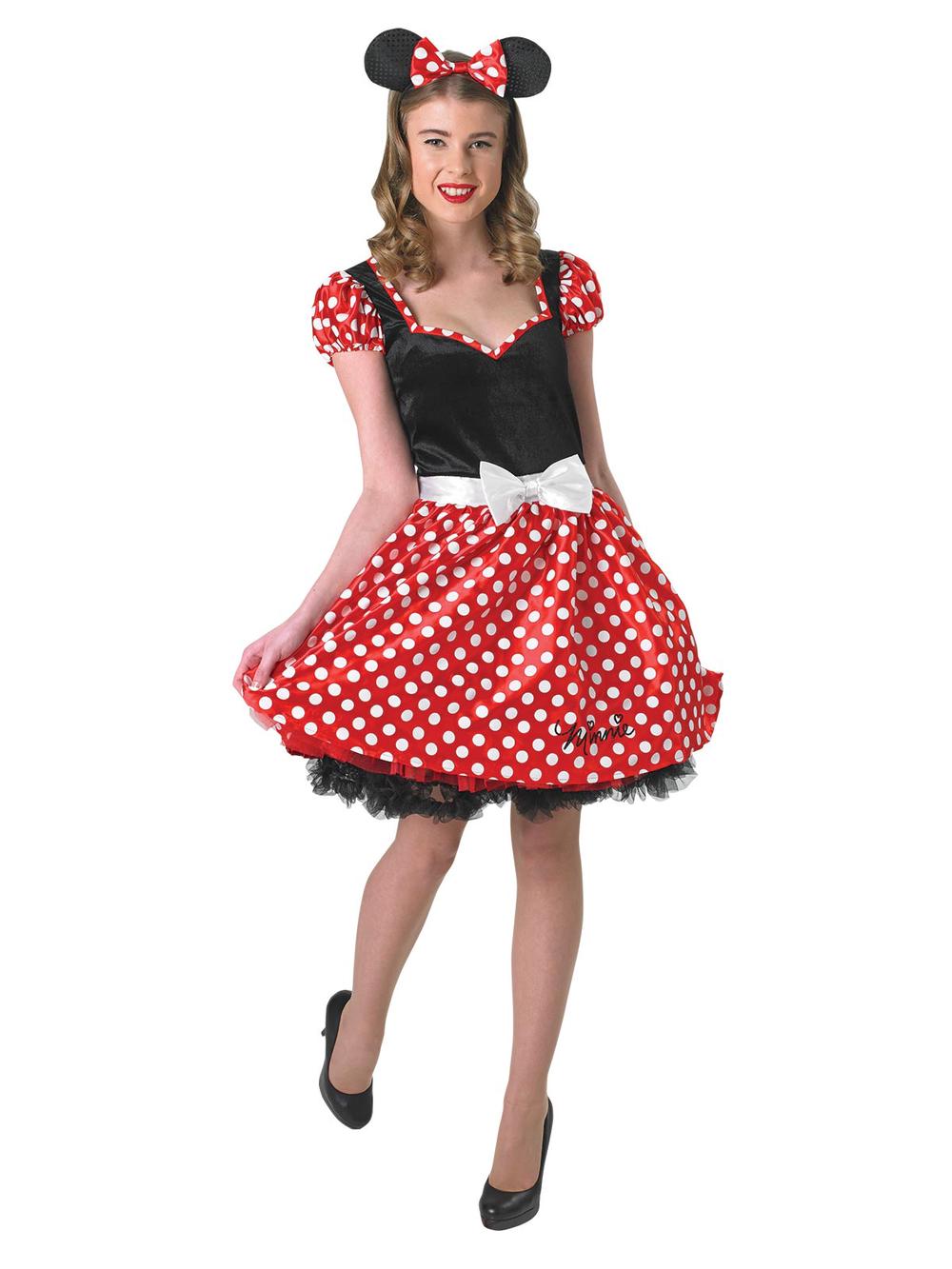 Rubies Minnie Mouse Sassy Adult Costume - Large, 0883028884179